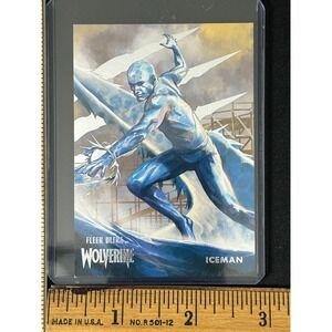Fleer Ultra Wolverine Iceman Trading Card 1996